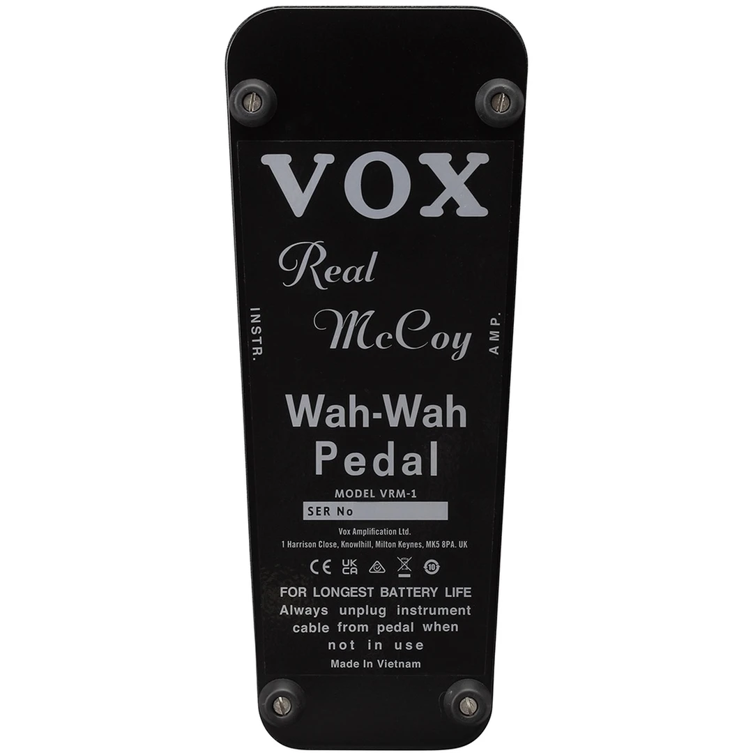 Педаль эффектов Vox Real McCoy Wah