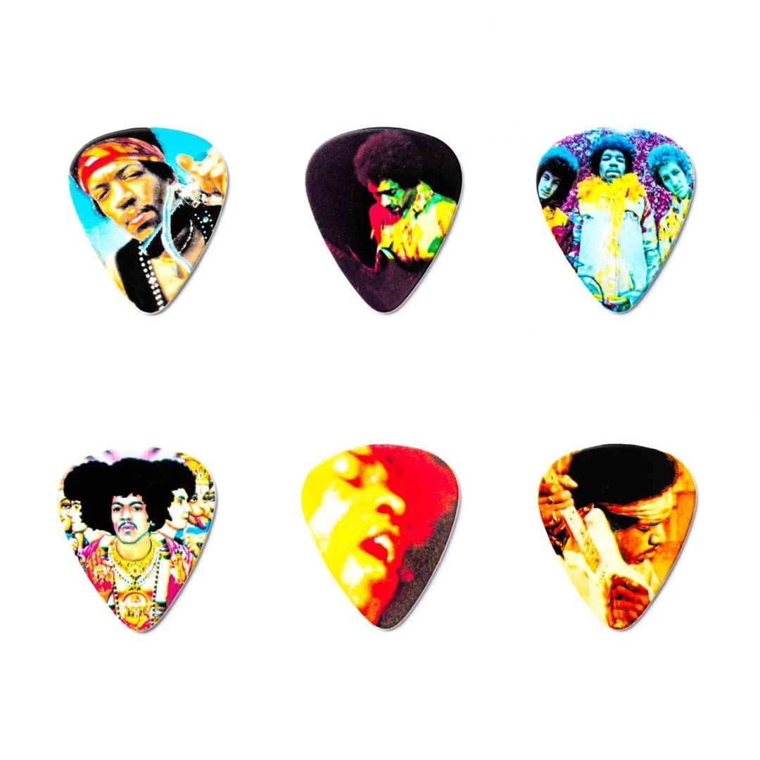 Набор медиаторов Dunlop JHPT08H Jimi Hendrix Montage