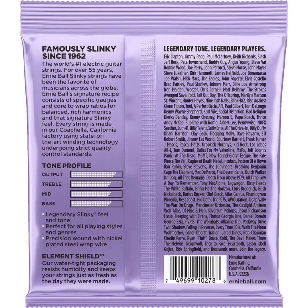 Струны для электрогитары Ernie Ball 2227 10-48