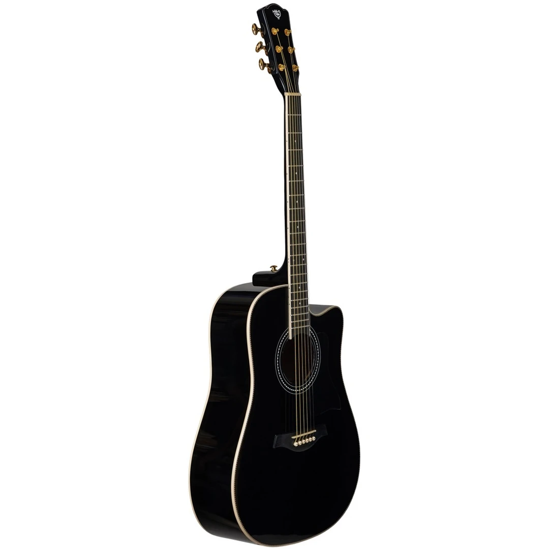 Акустическая гитара Rockdale Aurora D7 C BK Gloss