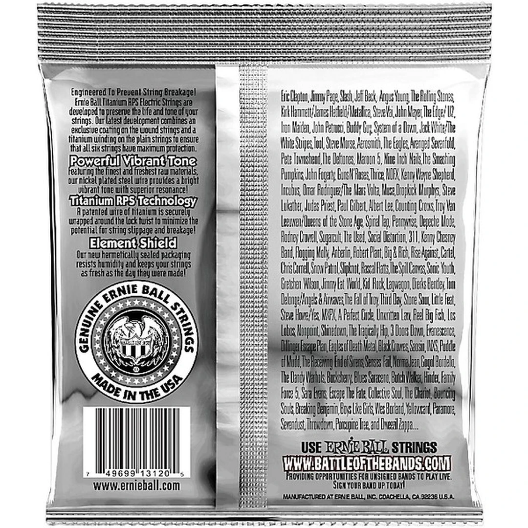 Струны для электрогитары Ernie Ball 3120 11-48