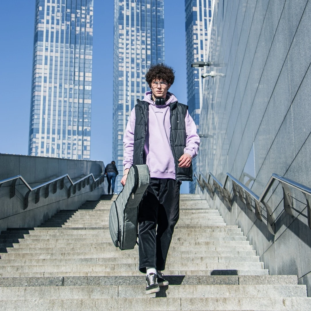 Чехол для акустической гитары Bagandmusic Acoustic Casual Plus BM1184