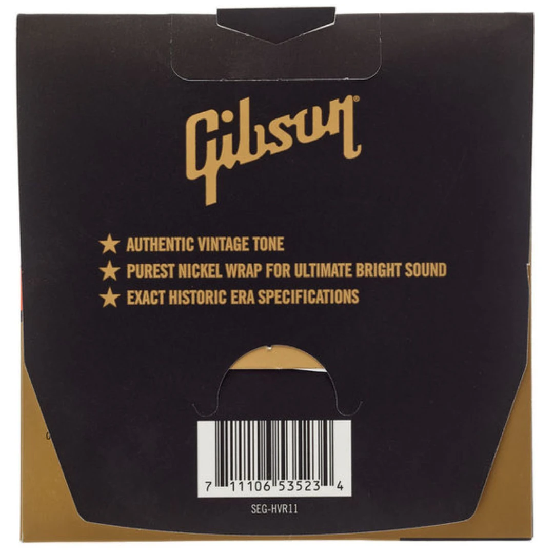 Струны для электрогитары Gibson SEG-HVR11 Vintage Reissue Medium 11-50