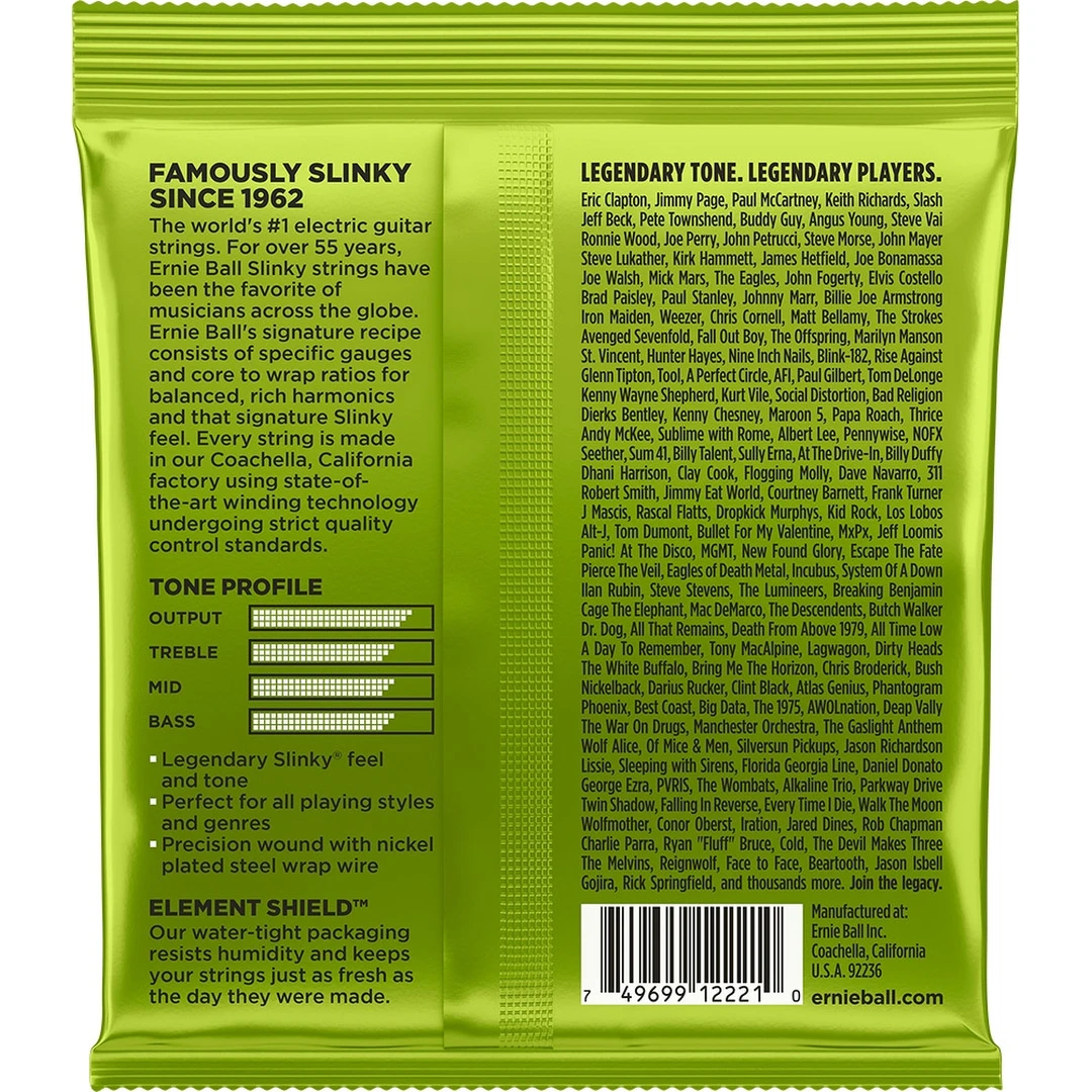 Струны для электрогитар Ernie Ball 2221 10-46