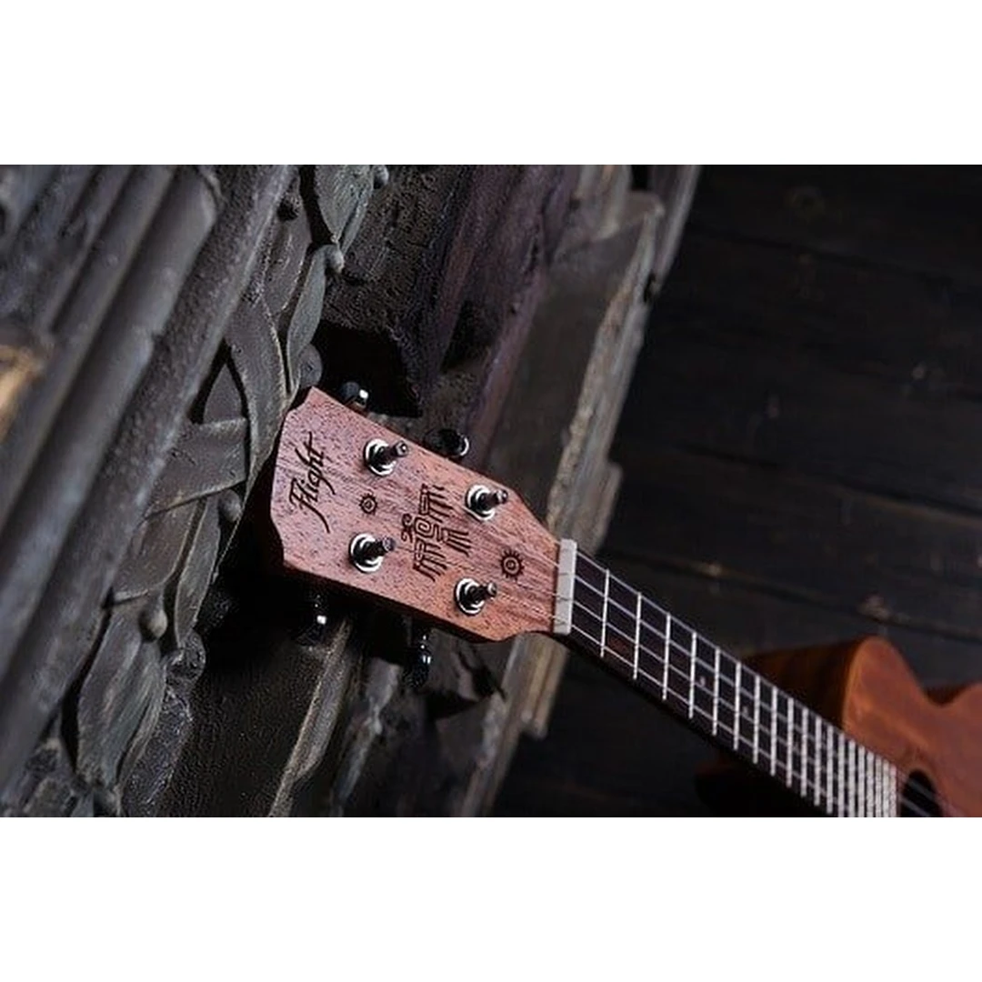 Укулеле Flight DUB 38 EQ MAH/MAH