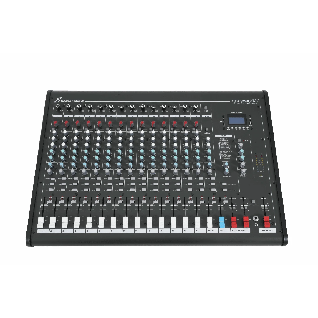 Аналоговый пассивный микшерный пульт Studiomaster Sessionmix 1622