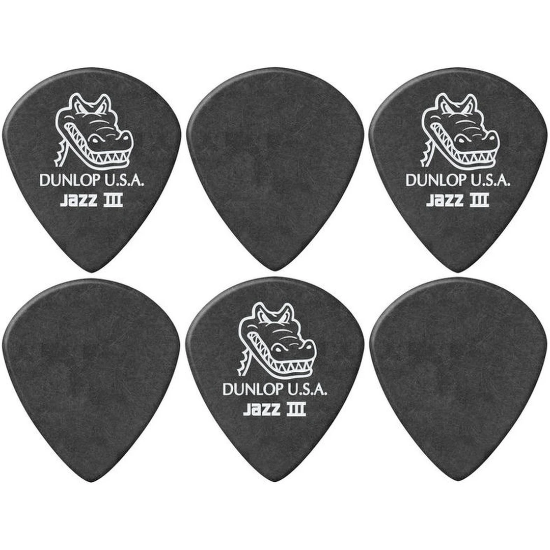 Набор медиаторов Dunlop 571P1.4 Gator Grip Jazz III 1.4