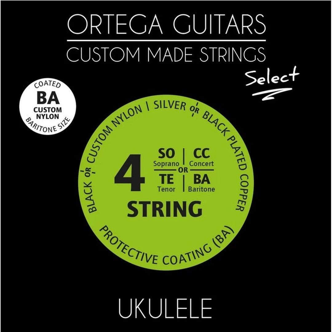Струны для укулеле Ortega UKS-BA Select