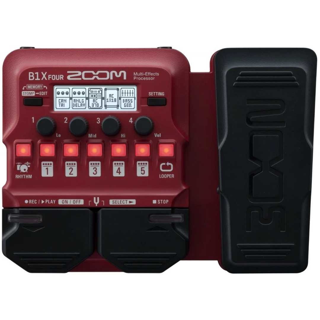 Процессор эффектов для бас-гитары Zoom B1X FOUR