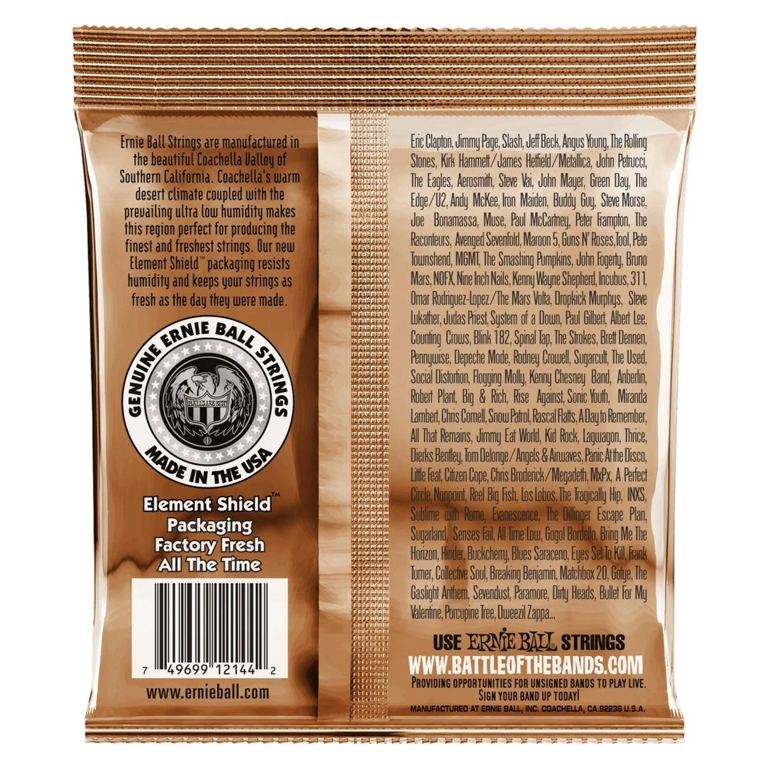Струны для акустической гитары Ernie Ball 2144 13-56