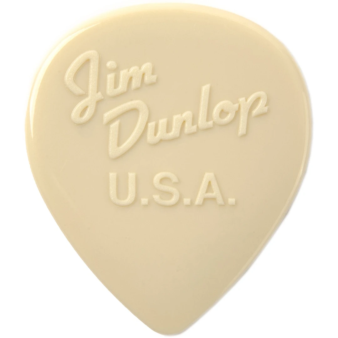 Медиатор Dunlop PF599RW Peter Frampton Vintage Jazz Teardrop White