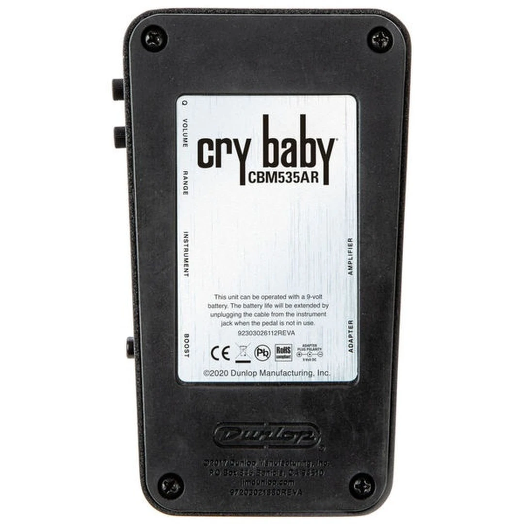 Педаль эффектов Dunlop CBM535AR CryBaby Q Mini Auto-Return Wah