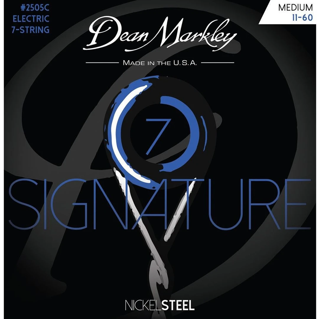 Струны для электрогитары Dean Markley 2505C Signature 11-60