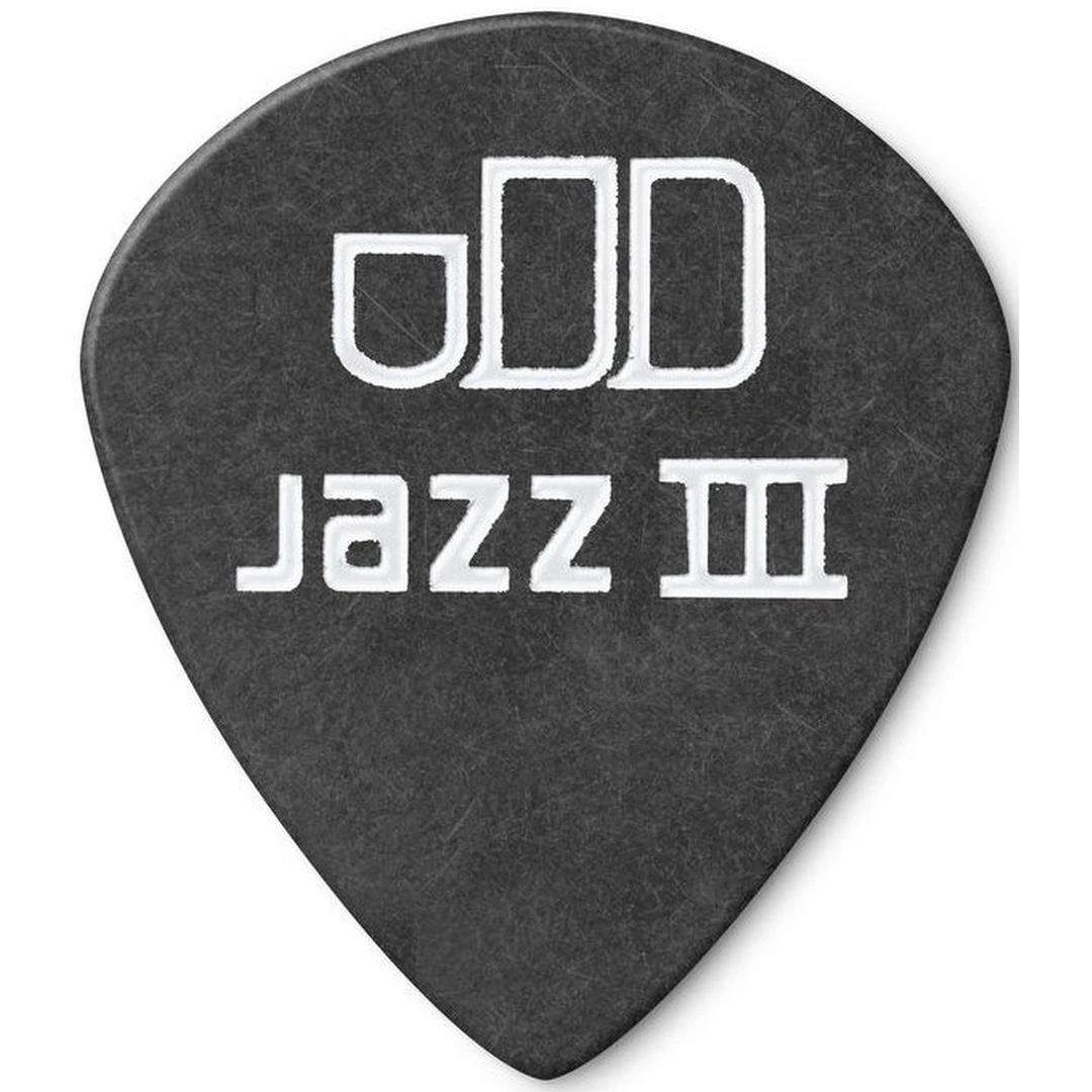Медиатор Dunlop 482R.73 Tortex Pitch Black Jazz III 0.73