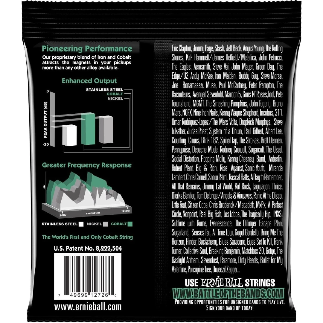 Струны для электрогитары Ernie Ball 2726 12-56