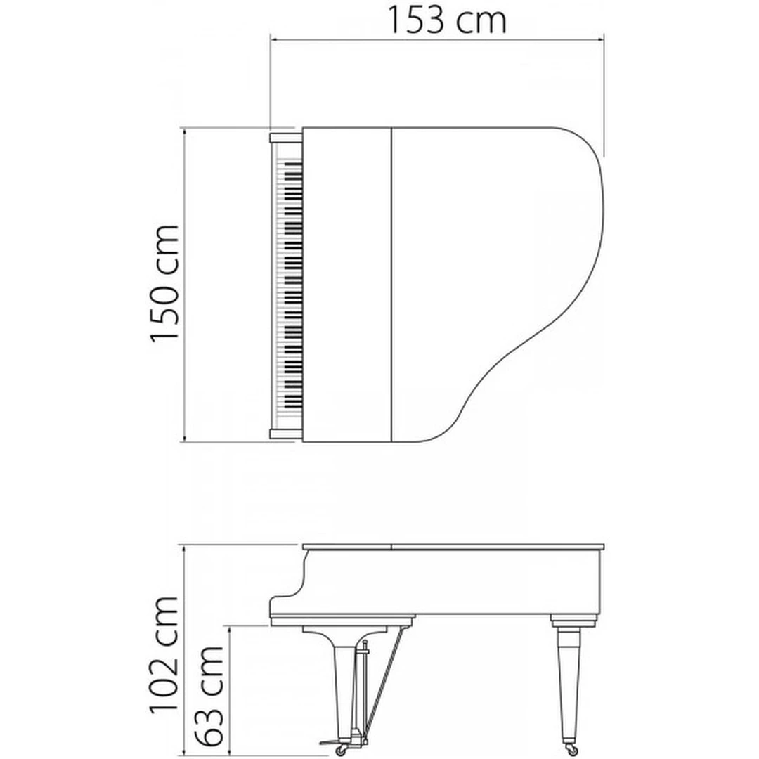 Рояль Kawai GL-10 M/PEP
