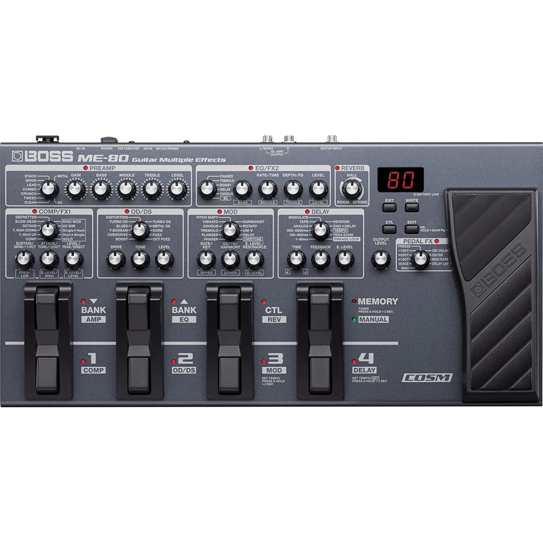 Процессор гитарный Boss ME-80