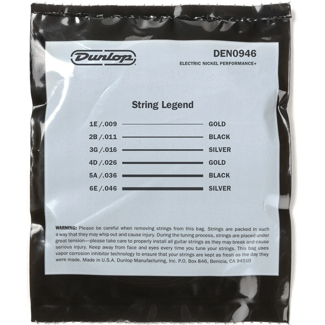 Струны для электрогитары Dunlop DEN0946 9-46