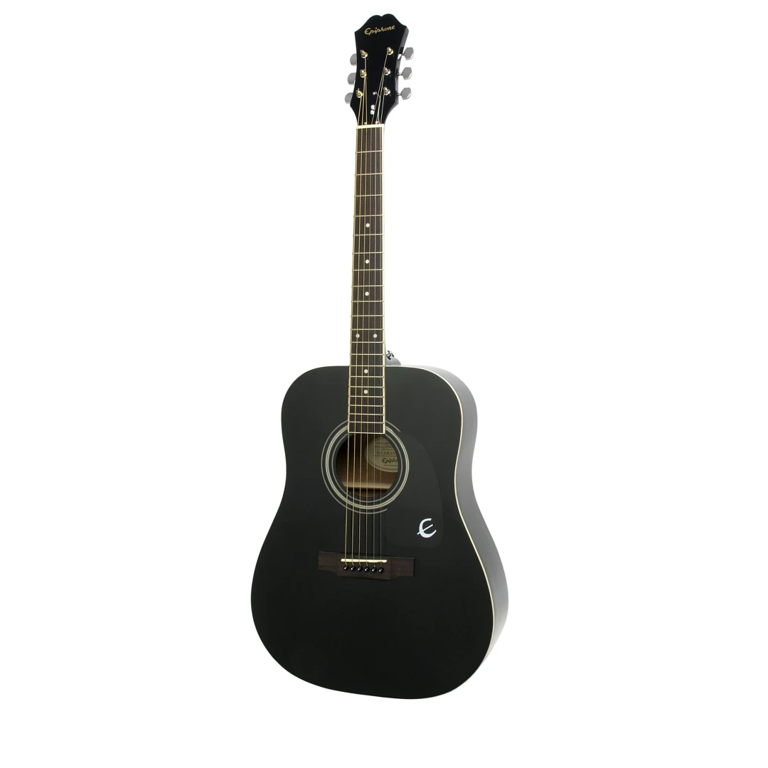 Акустическая гитара Epiphone DR-100 Ebony