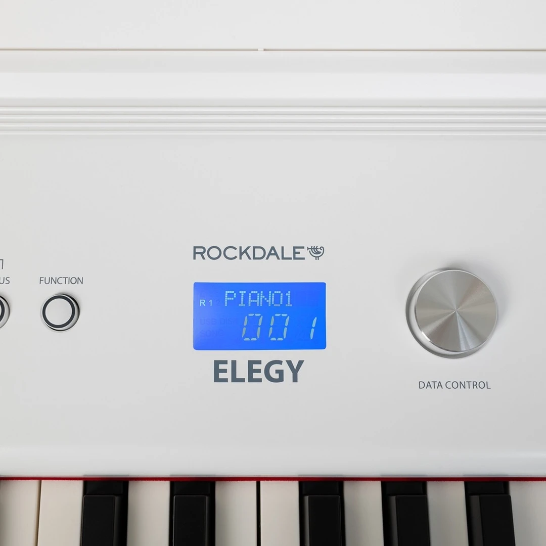 Цифровое пианино Rockdale Elegy White