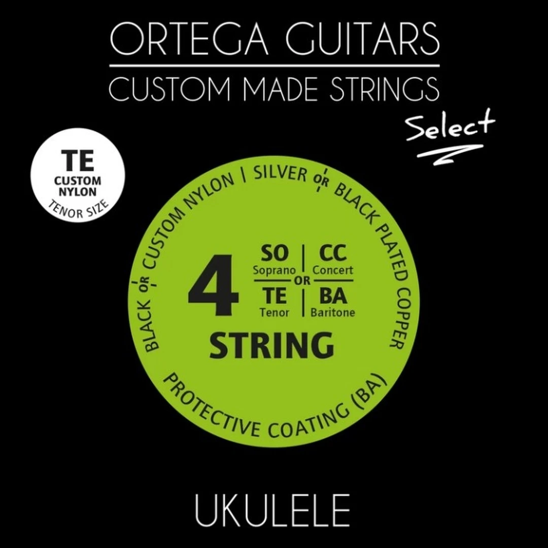Струны для укулеле Ortega UKS-TE Select