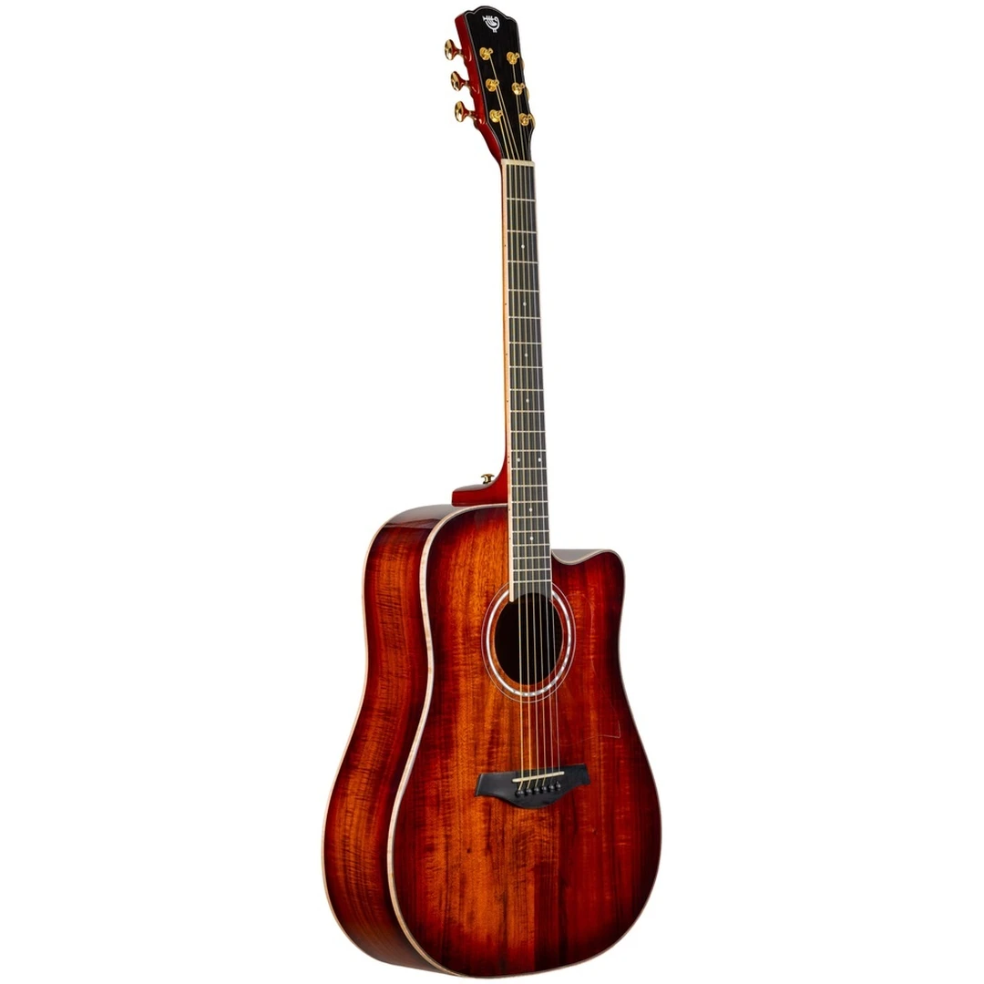 Акустическая гитара Rockdale Aurora D7 C Koa ASB