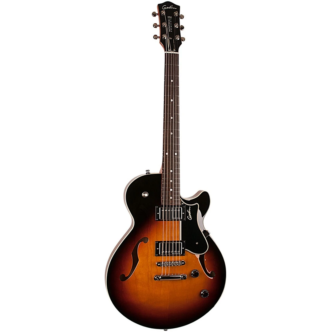 Полуакустическая гитара Godin Montreal Premiere Sunburst HG