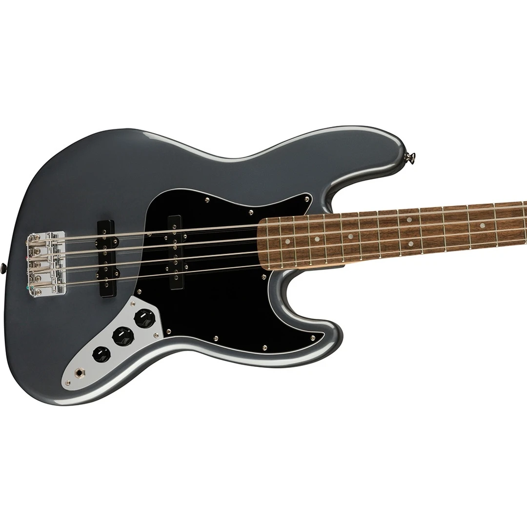 Бас-гитара Fender Squier Affinity Jazz Bass LRL Charcoal Frost Metallic