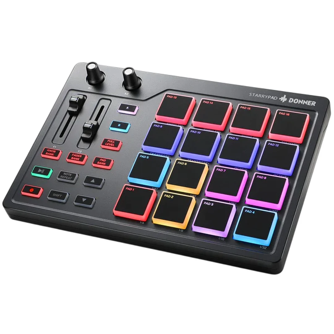 MIDI-контроллер Donner DPD-16 EC3305