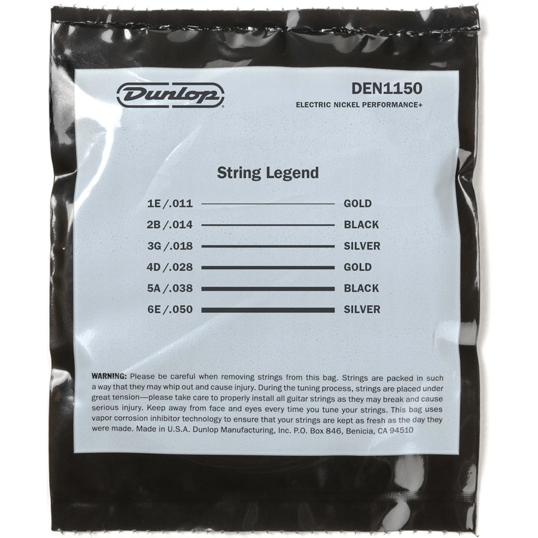 Струны для электрогитары Dunlop DEN1150 11-50
