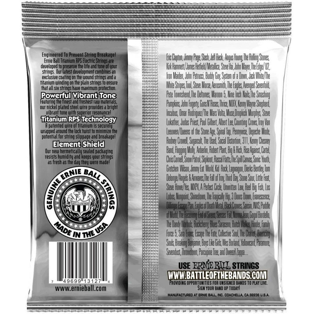 Струны для электрогитары Ernie Ball 3127 11-54