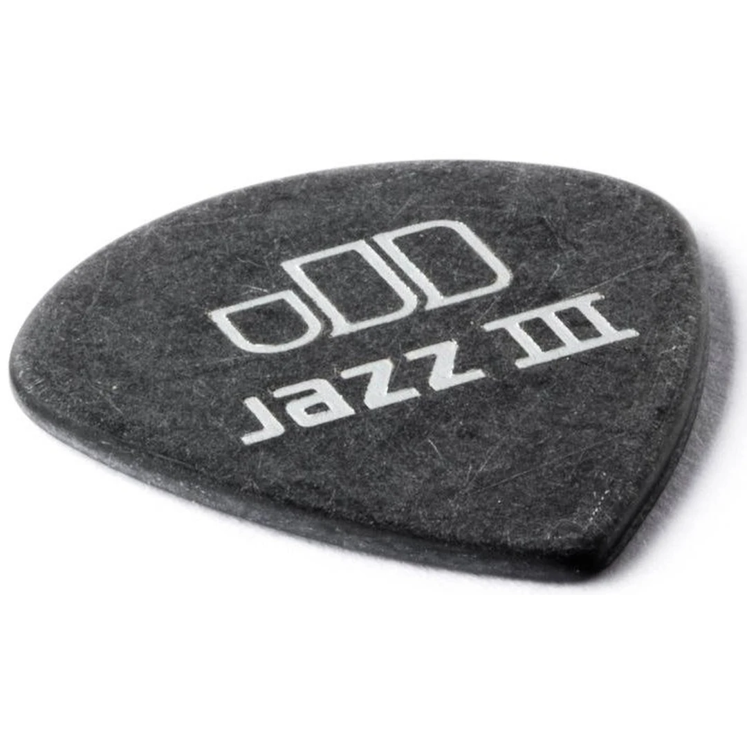 Медиатор Dunlop 482R1.14 Tortex Pitch Black Jazz III 1.14