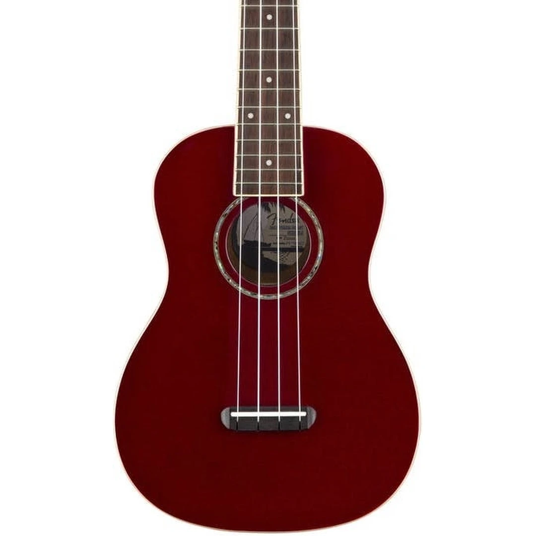 Укулеле Fender Zuma Concert Ukulele Candy Apple Red WN
