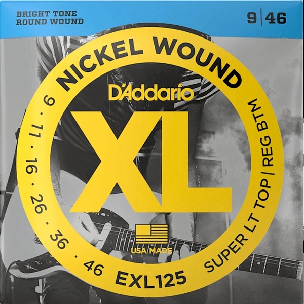 Струны для электрогитары D'Addario EXL125 9-46