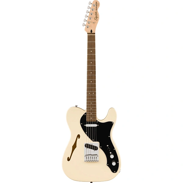 Полуакустическая гитара Fender Squier Affinity Telecaster Thinline LRL BPG Olympic White