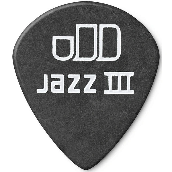 Медиатор Dunlop 482R1.14 Tortex Pitch Black Jazz III 1.14