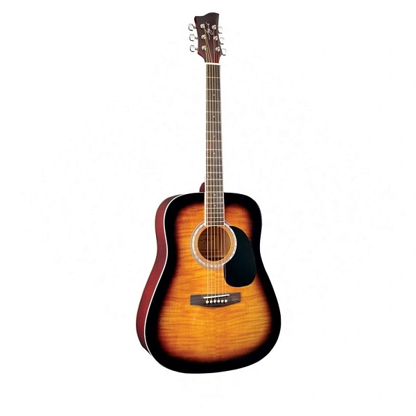 Акустическая гитара Jay Turser JJ45F-TSB