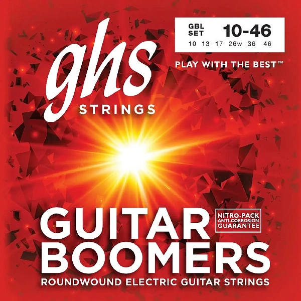Струны для электрогитар GHS GBL 10-46