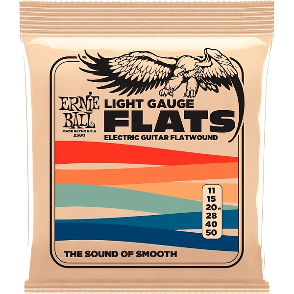 Струны для электрогитары Ernie Ball 2580 11-50
