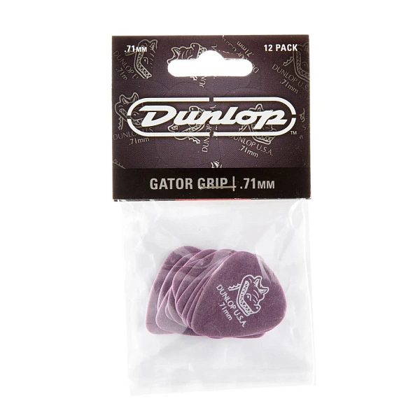 Набор медиаторов Dunlop 417P.71 Gator Grip .71
