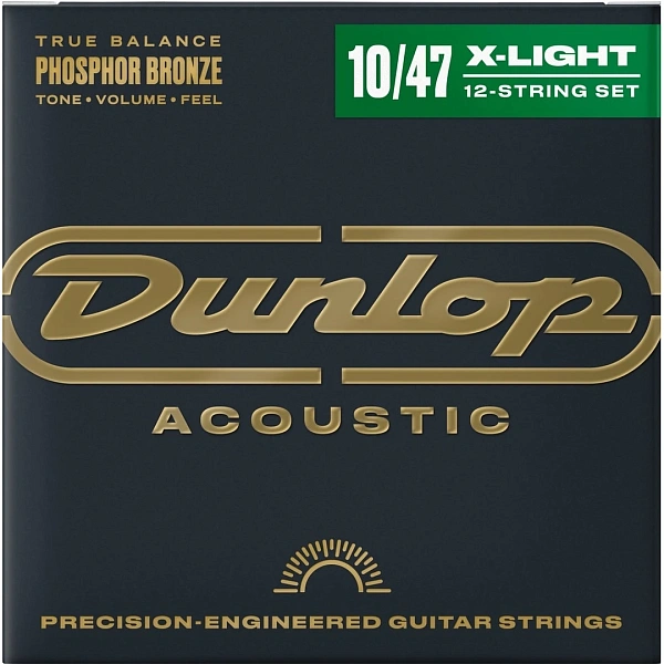 Струны для 12-ти струнной гитары Dunlop DAP1047J 10-47