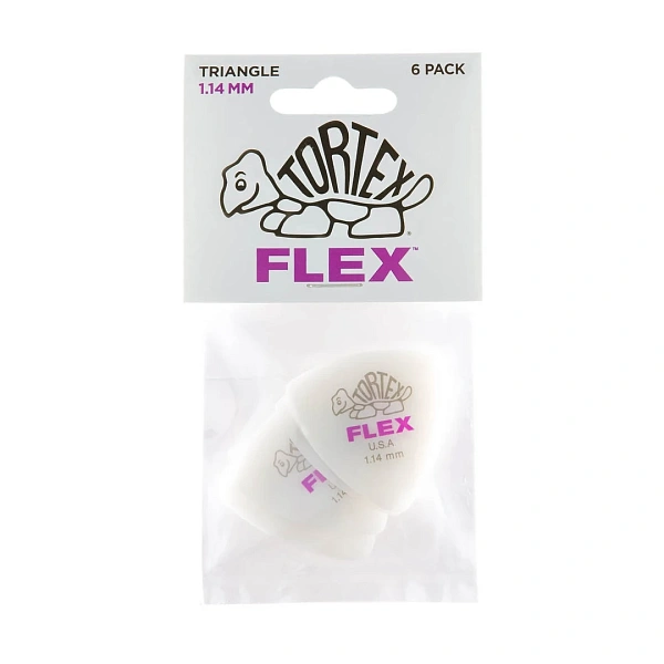 Набор медиаторов Dunlop 456P1.14 Tortex Flex