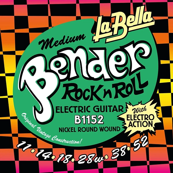 Струны для электрогитары La Bella B1152 The Bender Medium