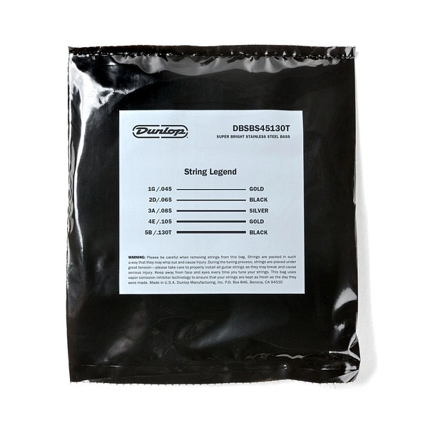 Струны для бас-гитары Dunlop DBSBS45130T 45-130