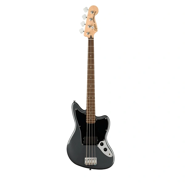 Бас-гитара Fender Squier Affinity Jaguar Bass H LRL Charcoal Frost Metallic