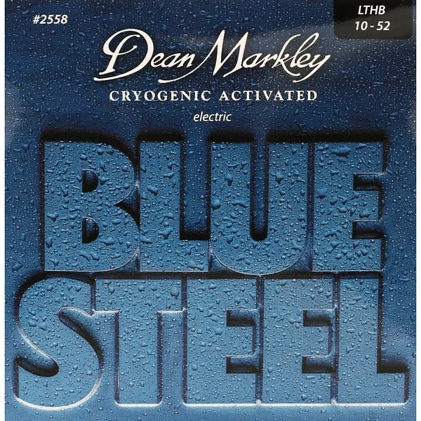 Струны для электрогитары Dean Markley 2558 Blue Steel 10-52