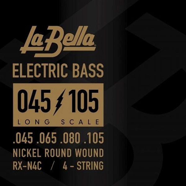 Струны для бас-гитары La Bella RX-N4C RX 45-105
