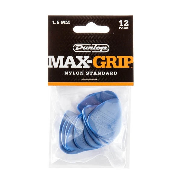 Набор медиаторов Dunlop 449P1.5 Max-Grip Nylon Standard