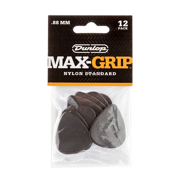 Набор медиаторов Dunlop 449P.88 Max Grip Nylon Standard .88