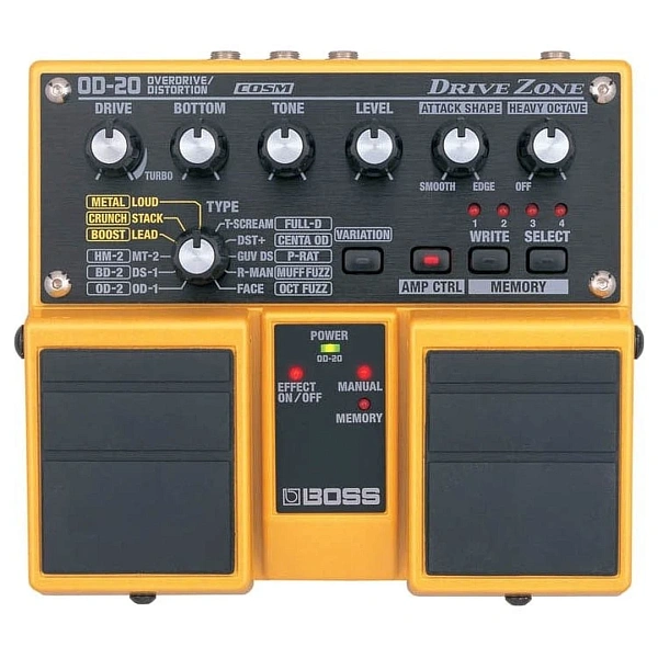 Педаль эффектов Boss OD-20 Drive Zone